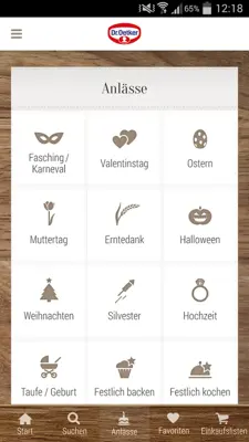 Dr. Oetker Rezeptideen android App screenshot 3