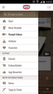 Dr. Oetker Rezeptideen android App screenshot 4