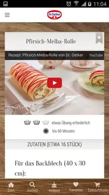 Dr. Oetker Rezeptideen android App screenshot 6