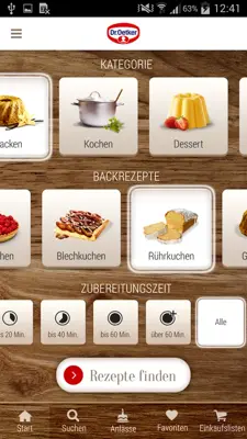 Dr. Oetker Rezeptideen android App screenshot 7